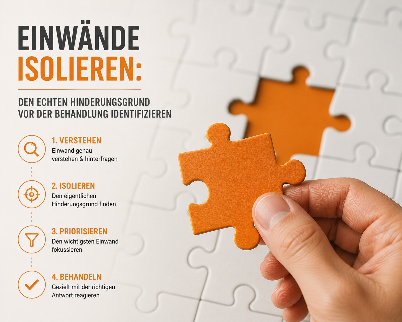 einwände isolieren