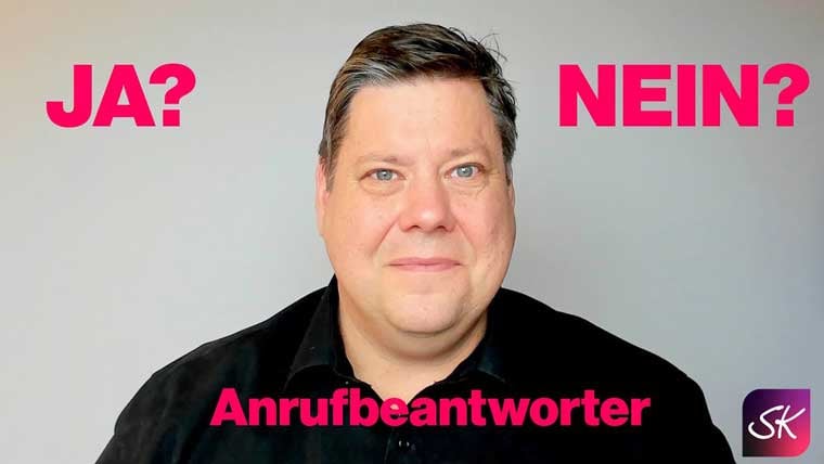 Nachricht auf Anrufbeantworter? Ja oder Nein?