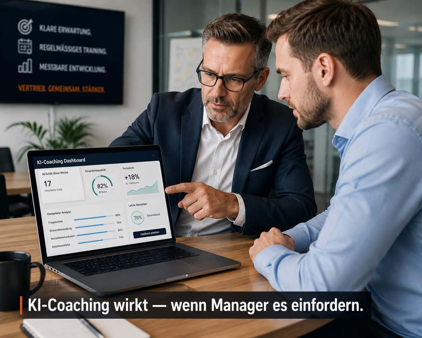 1:1 Coaching mit KI Support