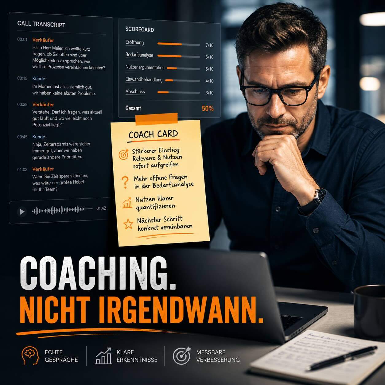 AI-Coaching im Vertriebstraining: So baust du Coach Cards, die wirklich wirken