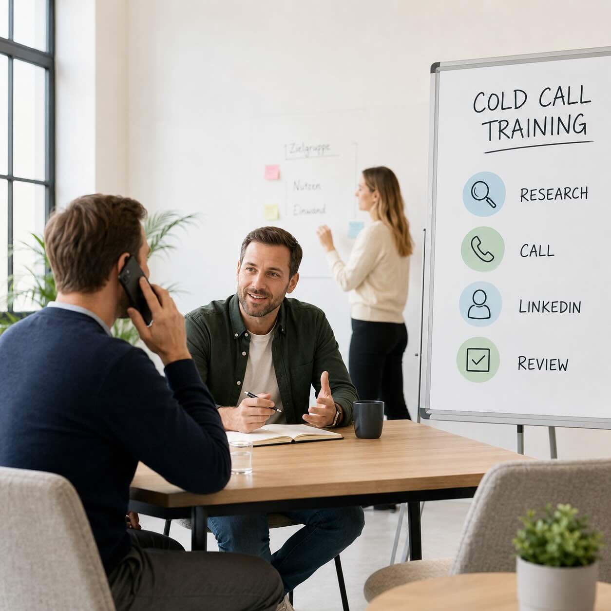 Cold Calling trainieren: Multichannel statt Skript