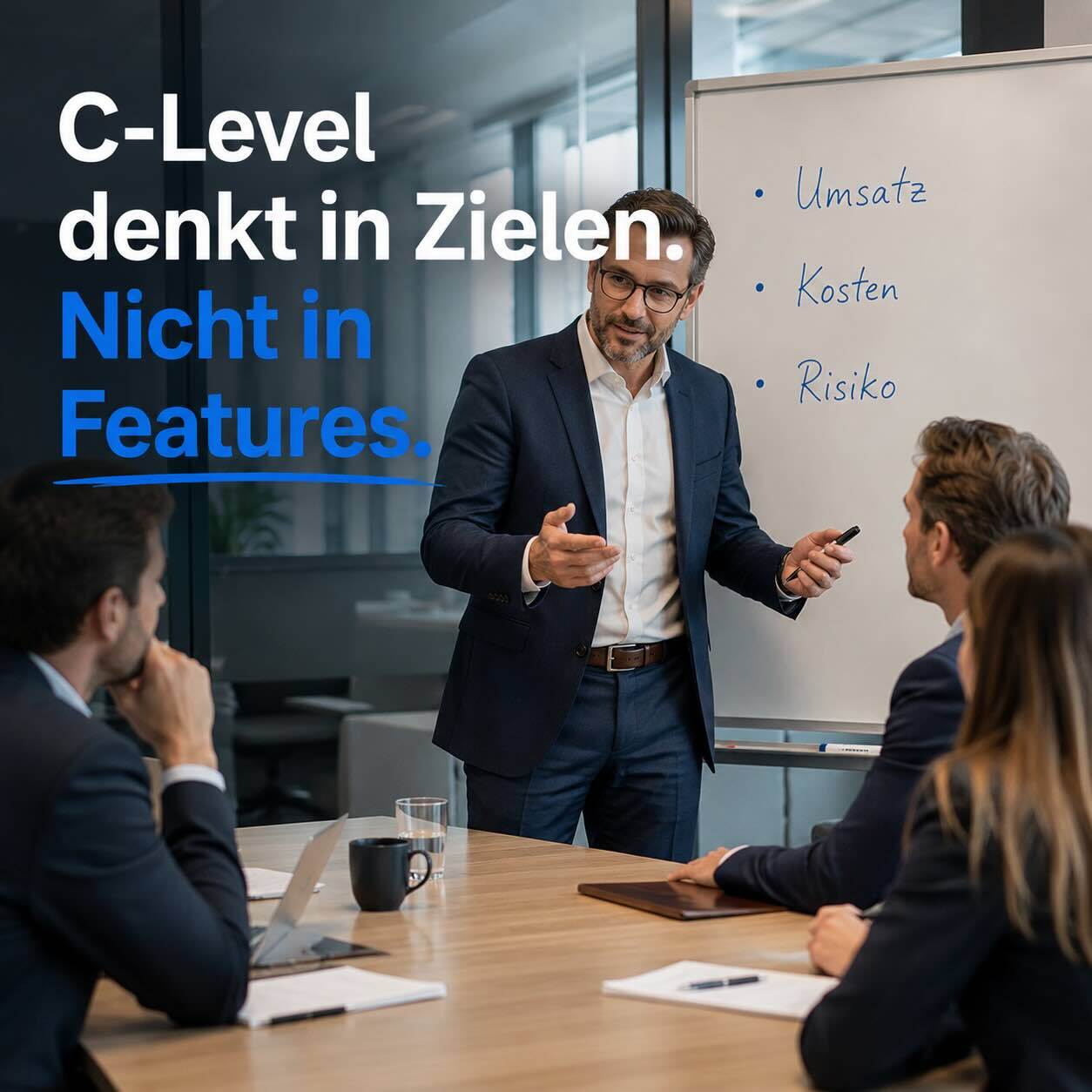 Executive Selling: So überzeugst du C-Level-Entscheider