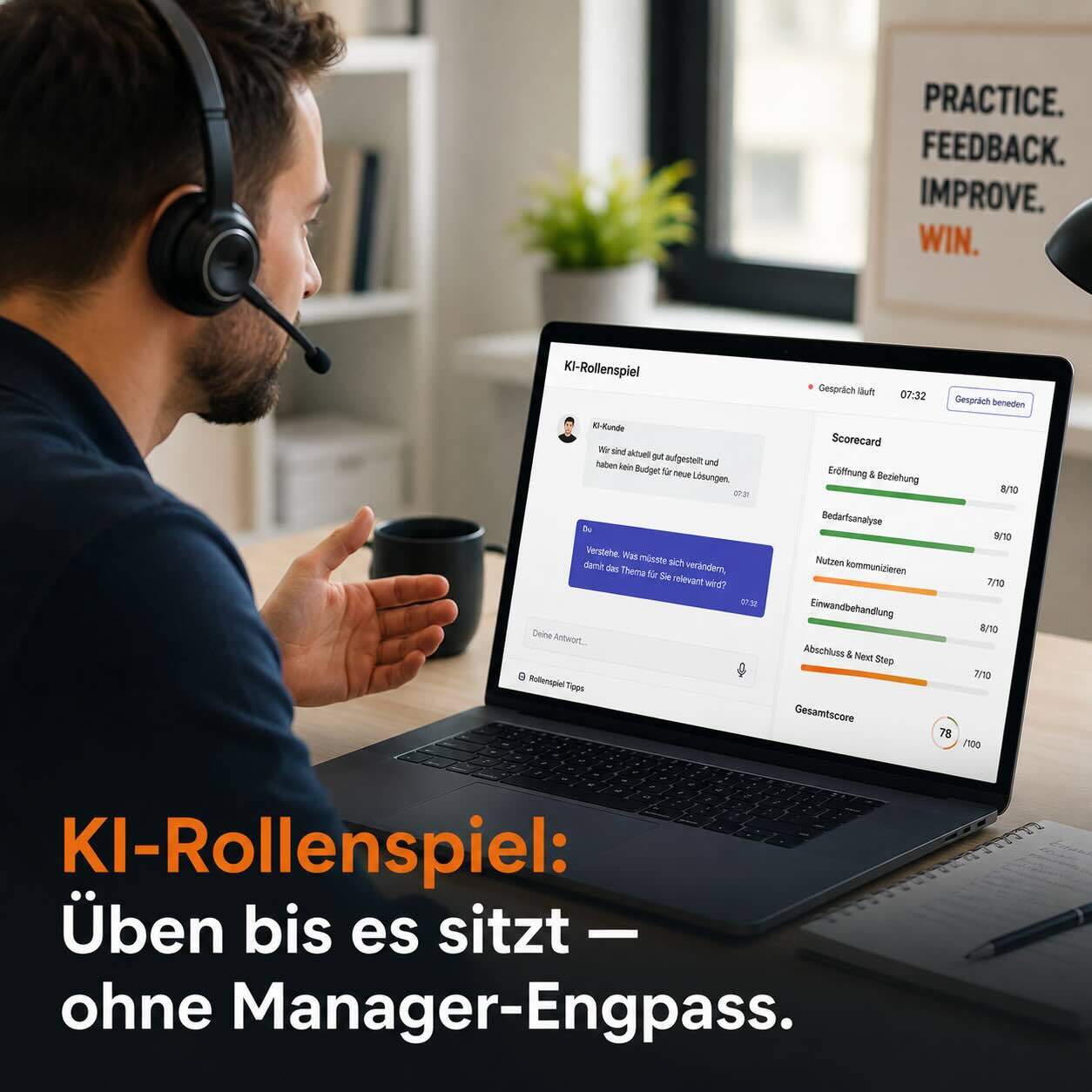 KI-Rollenspiel als Trainingsstandard: So baust du es auf