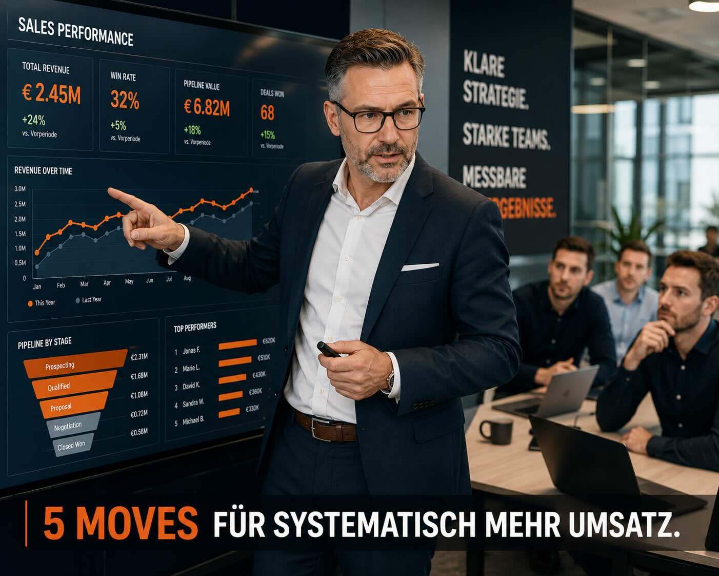 Sales Manager Playbook: 5 Moves für mehr Umsatz