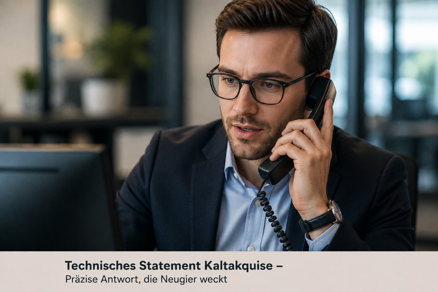 Das technische Statement: Die perfekte Antwort auf 'Worum geht es?'