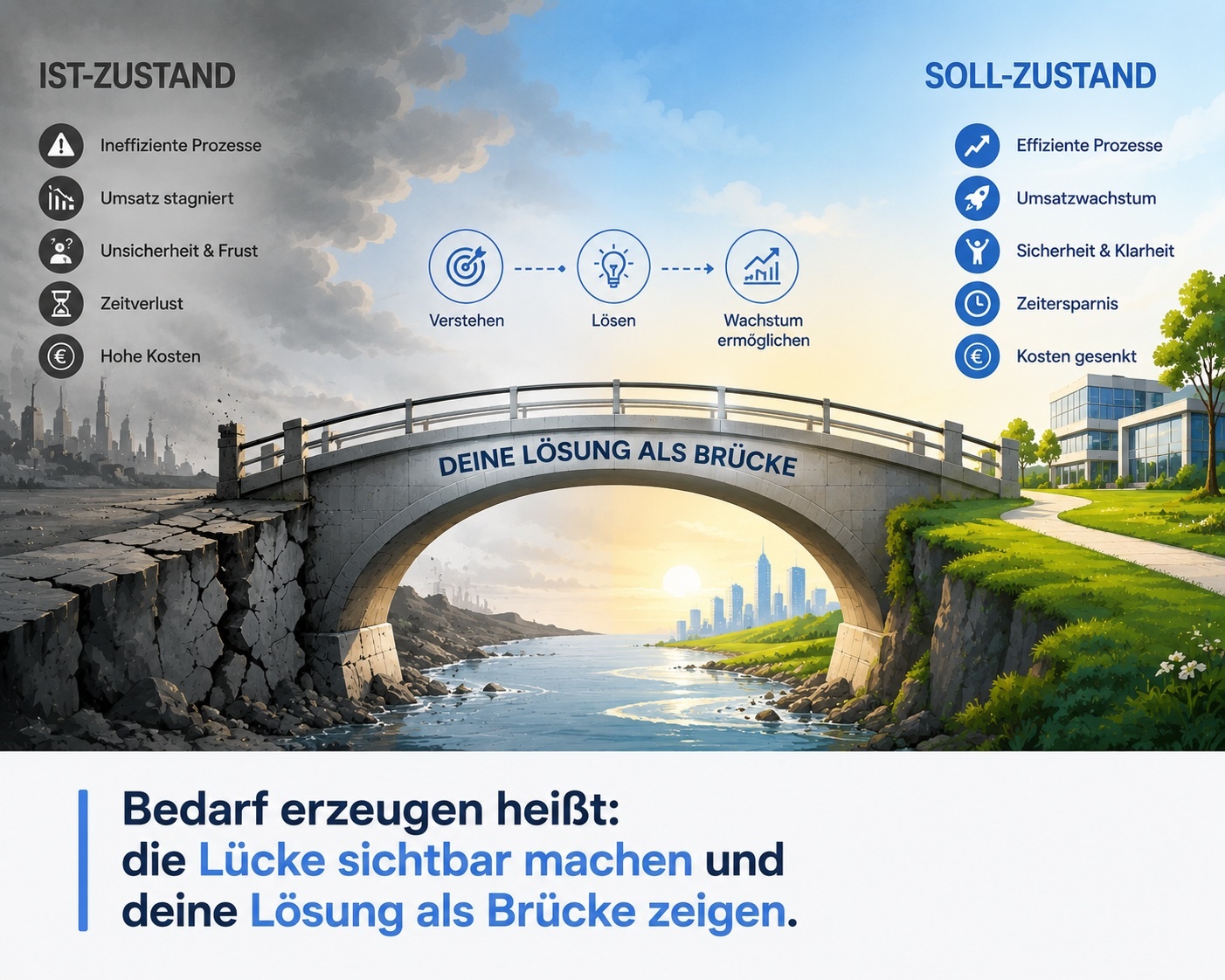Bedarf erzeugen statt pitchen — so geht moderner Vertrieb