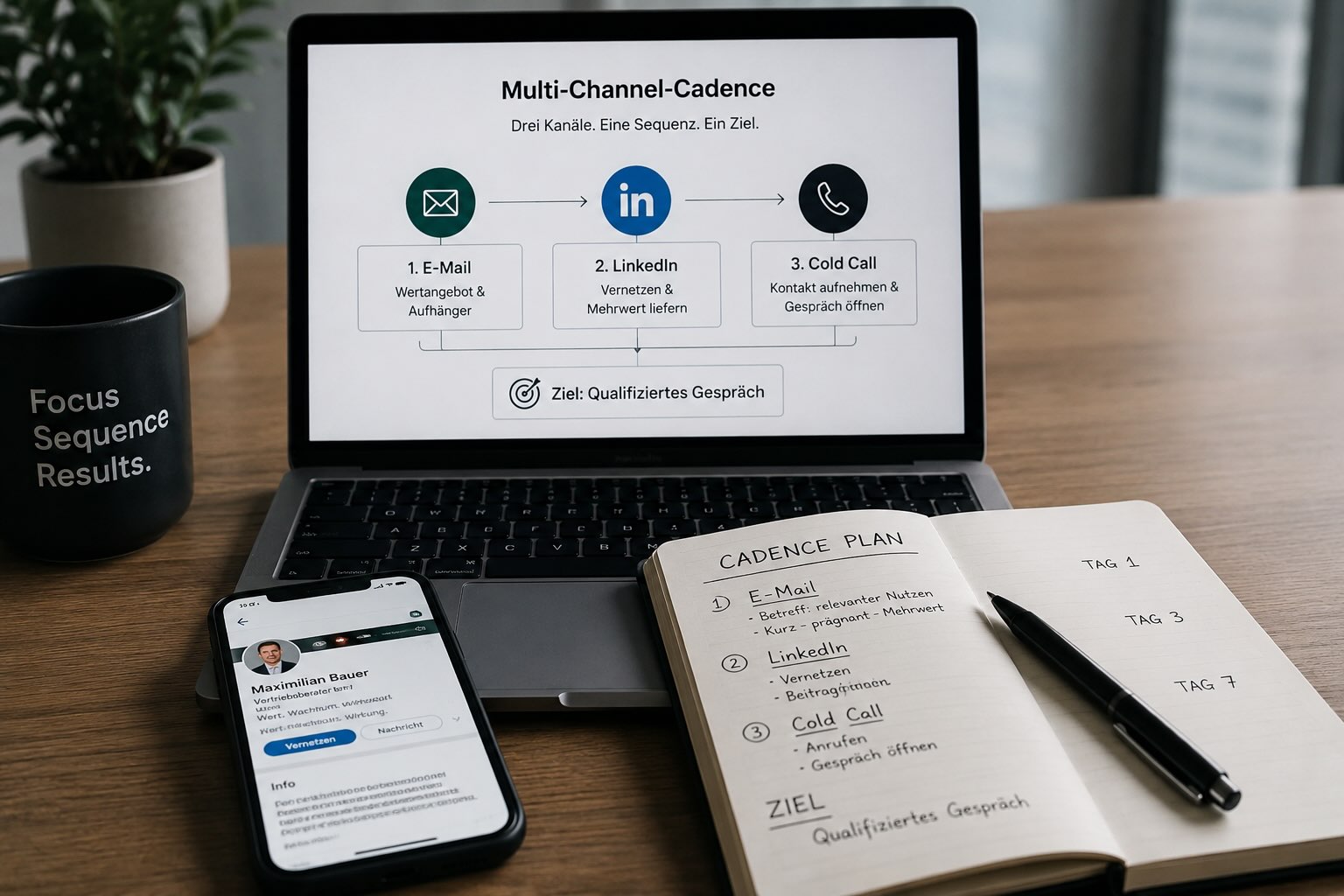 Multi-Channel-Cadence: So buchst du Meetings