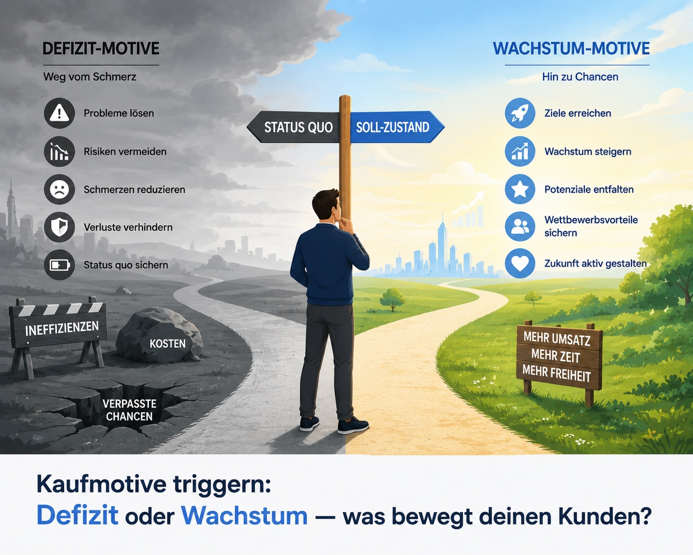 Kaufmotive Psychologie: Was Kunden wirklich antreibt