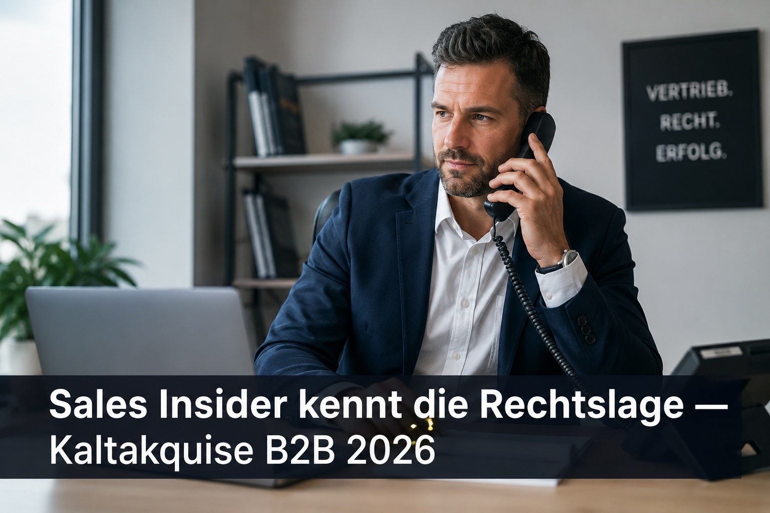 Dein Anruf ist nicht illegal — nur deine Vorbereitung ist es.
