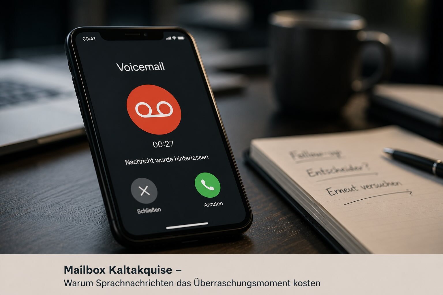 Warum Mailbox-Nachrichten im Cold Call meist schaden